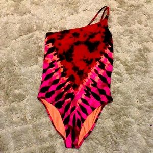 Aerie tye dye one piece NWT